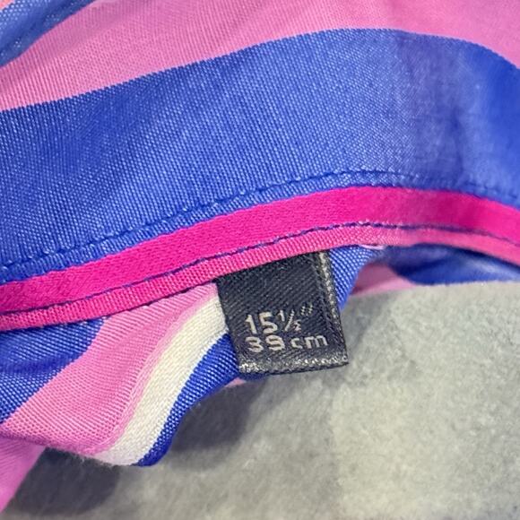 Duchamp Men’s Slim Fit Multicolor Dress Shirt Size 15.5 in 39 cm - Picture 6 of 7